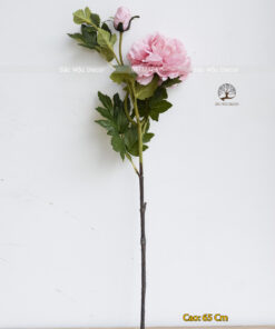 Hoa Mẫu Đơn Màu Hồng Nhạt 65cm