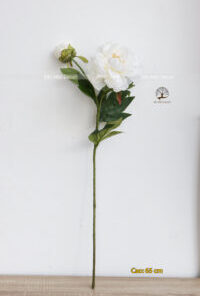 Hoa Mẫu Đơn Giả Màu Hồng, Trắng 65cm