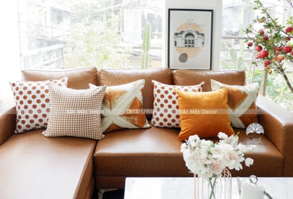 Vỏ Gối Sofa Tựa Lưng V01