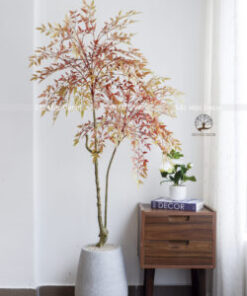 Cây Nam Thiên Trúc Lá Đỏ Giả Cao 1,6m