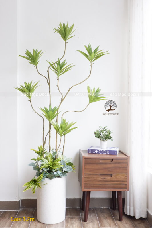 Cây Trúc Bách Hợp Giả cao 1,7m