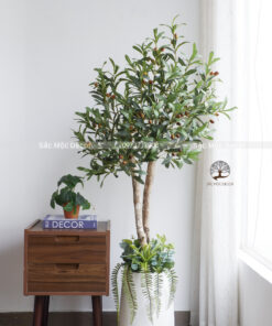 Cây Ôliu Giả Cao 1.5m