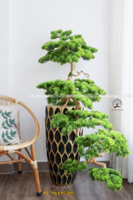 Cây Tùng Bonsai Giả Cao 1,3m
